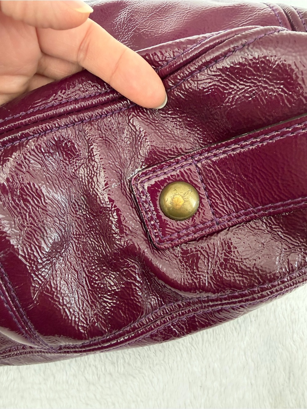 Coach Large Patent Zoe - Picture 4 of 16